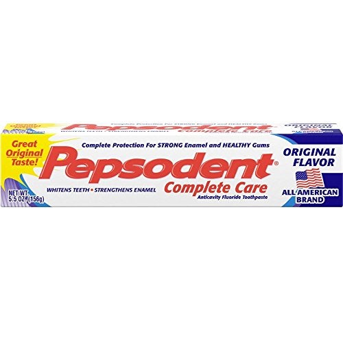 معجون أسنان بيبسو دينت للعناية الكاملة بنكهة أصلية 55 أونصة عبوة من 4